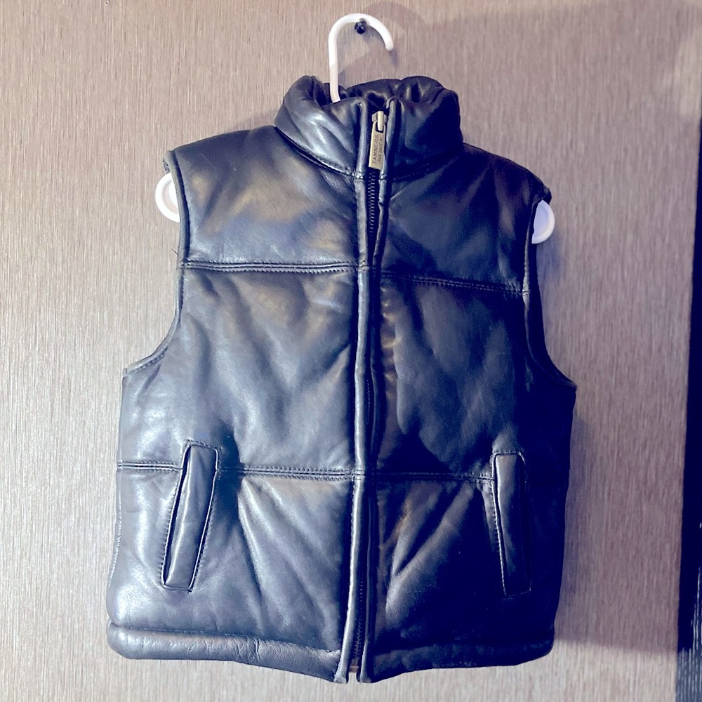 Tanners Avenue Genuine Leather Puffer